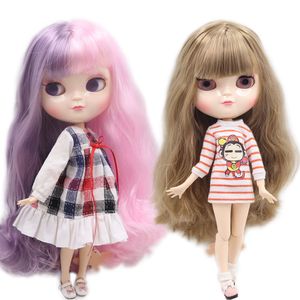 Dolls ICY DBS doll Series No03 White skin tone with makeup azone body 16 BJD OB24 ANIME GIRL 230906