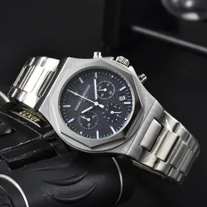 2023 GP 1791 Wrist Watches for Mens calendar Watches All Dial Work Quartz Watch High Quality Top Luxury Brand Chronograph Clock men FashionSteel Belt Type