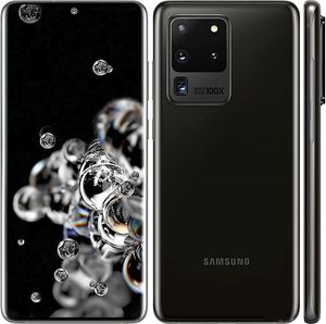 Orijinal Samsung Galaxy S20 Ultra G988U 5G Cep Telefonu 12GB RAM 128GB ROM 6.9 '' Snapdragon 865 Octacore Dörtlü Kamera Akıllı Telefon