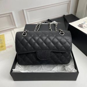 أكياس CC Bag Crossbody Bag Counter Counte Pags Presumpage Handbag 1: 1 Generation Women Classic Luxury Flap Bag Caviar Bags Diamond Grain Leather