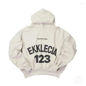 Erkek Hoodies Erkekler Kadınlar Ağır Kumaş UNISEX Vintage RRR 123 Kapüşonlu Krop Kayısı Siyah RRR123 Hoodie