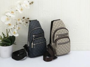 Avenue Sling Bag Мужские нагрудные сумки Классические дизайнерские кожаные сумки через плечо Mans 2318 Роскошные дизайнеры Кошелек через плечо Кошелек Hobos Сумка с сообщением Tote A03