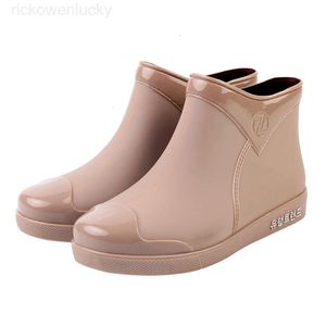 rain bootsFashion Shoes Women Non Slip Rain Boots Tube Rain Boots for Women Waterproof Work Water Shoes Botas De Caza Espanolas 230302