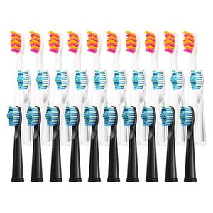 Toothbrushes Head 20 Pcs Replaceable Brush Heads Dupont Bristle Refill for SeagoFairywill Electric Toothbrush FWSG 507508515551917959 230906