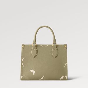 Explosion Nya kvinnors väskor Tote Small Go PM M46647 härligt läder Praktiskt präglade färgväg ELEGANT EORDY TOP Articulated Cream Grained Large Khaki Shop