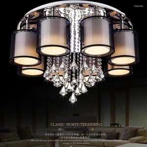 Plafoniere 2023 Moderne a montaggio superficiale a LED per soggiorno Lampada da interno Illuminazione decorativa Paralume decorativo Ming