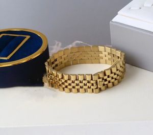 Bangle Punk w stylu prędkościomierz stal nierdzewna bransoletki mody koronny mężczyźni kobiety bransoletki łańcuch link pulseira Lover's Biżuteria 230906