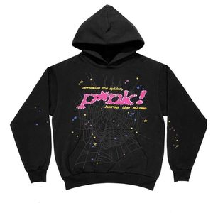 Kadın Hoodies Sweatshirts Y2K EST Kadınlar Uzun Kollu Hoodie Yüksek Kaliteli UNISEX Köpük Baskı Örümcek Web Grafik Pullove Giyim Ceket 230906