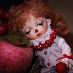 Puppen Fairyland Pukifee Jon 18 Clown Puppe BJD Kosmetik Puppen Komplettset komplettes professionelles Make-up Spielzeug Geschenke bewegliche Gelenkpuppe 230906