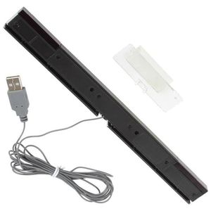 Trådbundna infraröda mottagare IR Signal Ray USB Plug Sensor Bar Replacement för Nitendo Wii fjärrkontroll