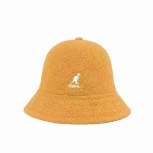 Kangaroo Kangol Fisherman Hat Sun Hat Sunscreen Embroidery Towel Material 3 Sizes 13 Colors Japanese Ins Super Fire Hat AA202396