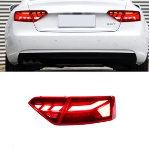 Car Taillights For A5 A5L Tail Lights 2008-20 16 RS5 Style LED Turn Signal Animation Brake Parking Rear Lamp