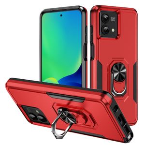 Mobile Phone Cases For Motorola G Stylus 4G 5G Edge Plus G Pure Play Power G 5G Soft TPU Hard PC 2 in 1 Design Heavy Duty Shockproof Back Cover With Ring Holder Kickstand