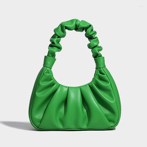 Evening Bags Cloud Underarm Bag Purse Handbags For Women Designer Luxury 2023 Fashion High Quality Simple Pleated Shoulder
