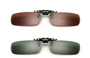 Cheap Polarized Glasses Clip Flip Up UV400 Clip On Sunglasses Clipon Flipup Sports Driving Night Vision Lens Sun Glasses Fas6790327