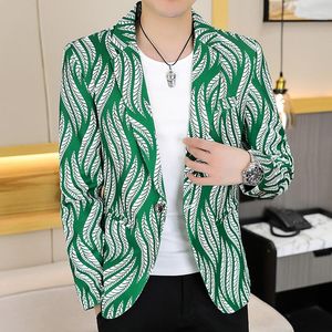 Ternos masculinos 2023 boutique moda magro versão coreana lazer estilo britânico não entende uma variedade de estilos blazer opcional