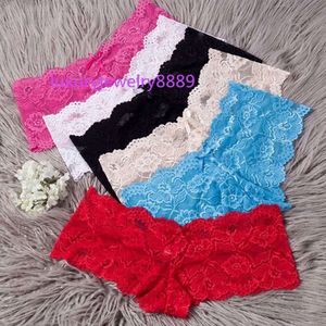 Frauen Höschen Spitze Slip Höschen Frauen Bikini Unterwäsche Höschen Frau Sexy Erotische Dessous Schwarz Weiß Rot Farbe Drop Schiff