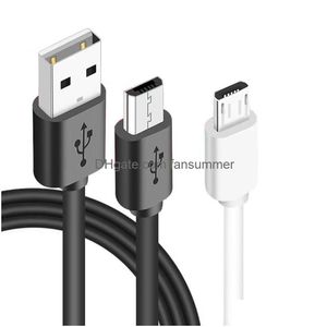 Fast Charging Cell Phone S Micro Usb Cords Type C 2A Sync Data 1M 2M 1.5M Drop Delivery Dhaat