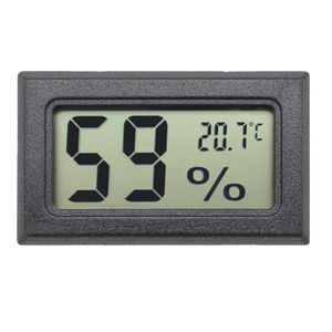 Mini digital LCD indoor convenient temperature sensor, thermometer, hygrometer, embedded electronic household crawler, temperature and humidity tool