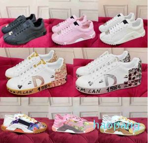 Qualità Alta floreale D Floral Casual G Scarpe Multin Color S Sneakers Suede Suede Triple Dolss Bianco Bianco Designer Animalitiedark Designer Green Trainer Green