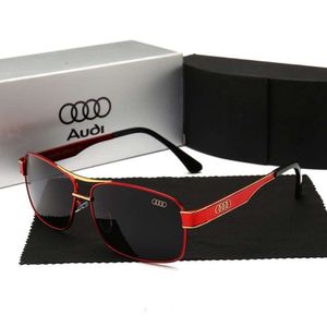 Designer occhiali da sole Audi Brand Brand Classic for Men Women's Men's Sungle Store Regali di guida polarizzati di fascia alta