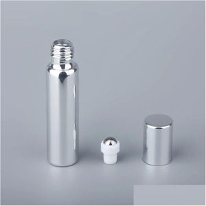 Packing Bottles Wholesale Refillable Glass Roll On Essential Oil Per Bottle Jars With Stainless Steel Roller Balls For Travel Drop D Otlys