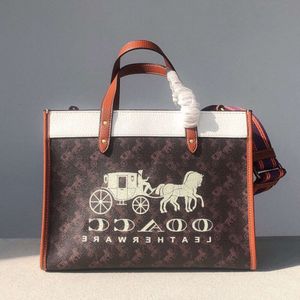 Women's Designer Bags Tote Olai Hand Women's Carriage Print Find 30 Tote Pvc Coated Leather Shopping Factory Direct Sales