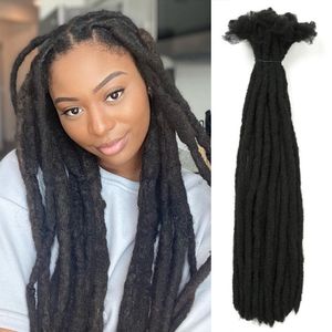 Human Hair Bulks Handmade Dreadlocks Crochet Hair Synthetic Straight Faux Locs Hair Extentions Whosale For Men And Women Fashion Heymidea 230906