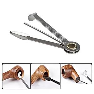 Other Smoking Accessories Pipe Cleaner 3 In 1 Portable Cleaning Tool Pick Metal Spoon Reamers Tamper Cigar Cutter Hookahs Shisha Kni Dhbyv