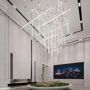 Lampadari Cubo di luce personalizzato non standard Lampadario a stella a cielo pieno El Lobby Sala da ballo Club Illuminazione creativa di progetti su larga scala