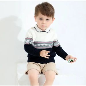 Spring New Baby Turtleneck Sweater Children Clothing Tops 1 to 7 Year Boys Girls Knitted Pullover Toddler Sweater Kids Sweater