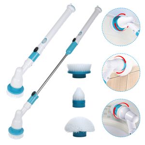 MOPS BATHTUB TILE BROSE 3 I 1 Kök Badrum Sänk Rengöring Gadget Trådlöst Electric Spin Cleaner 230906