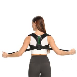 Back Support Adjustable Back Shoulder Posture Corrector Belt Clavicle Spine Support Reshape Your Body Home Office Sport Upper Back Neck Brace 230905