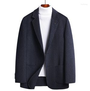 Men's Suits Casual Suit Coat Spring And Autumn Uniform Top Loose Vintage Single