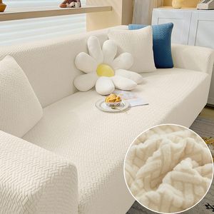 Chair Covers Thick Sofa Cover Elastic Jacquard 1 2 3 4 Seater L shaped Corner for Living Room 230906