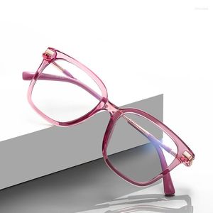 Sunglasses Frames Eyeglasses Frame Women TR90 And Alloy Material Fine Texture Simple Style Beautiful Practical Square Glasses