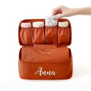 Kosmetiktaschen Koffer Tas Bra Travel Personal Penyimpanan Perlengkapan Mandi Harian Kosmetik Pakaian Dalam Bordir 230905