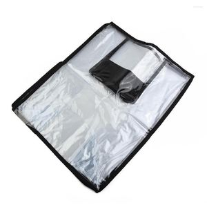 Förvaringspåsar Praktiskt användbart bagageskyddsskydd Transparent svart resevattentät 1st.