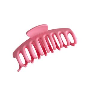 Party Favor Korean Solid Big Fair Claws Eleganckie mroźne akrylowe klipsy do włosów do włosów Barrette Nakrywa dla kobiet akcesoria dziewcząt