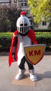 Knight Lanceer Maskot Kostüm Özel Süslü Kostüm Anime Kit Maskott Tema Fantezi Elbise Karnaval Costume41104