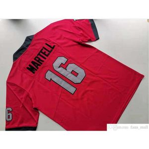 Rzadka koszulka piłkarska mężczyźni młode kobiety Vintage UNLV Rebels #16 Tate Martell College Jerseys Rozmiar S-5xl Niestandardowy nazwa lub numer