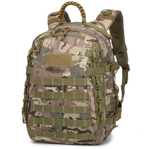 School Bags Man Military Tactical Backpack Outdoor Waterproof Camping Hunting Trekking Sport Bag Softback Large Capacity Army Molle Rucksack 230905