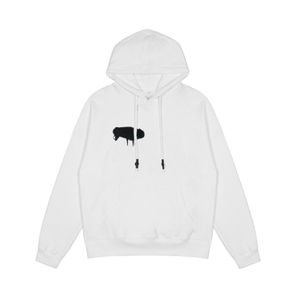 Tasarımcı Erkek Kadın Hoodie Boya Logosu Klasik Desen Kalitesi Açık havada sokak moda hoodies rahat ceket doğru saf pamuk İtalya boyutu