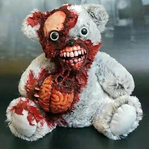 Party Decoration Halloween BloodyBear Horror Theme Decoration Doll Harts Decoration Craft Hartament för Home Room Decor 230905