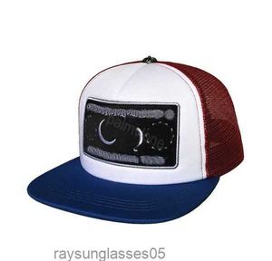 Дизайнерские кепки с крестом и цветком, бейсбольные сердечки, мужские бейсболки, синие, черные женские шапки, высококачественная брендовая кепка Ch 23ss Chromep4yg