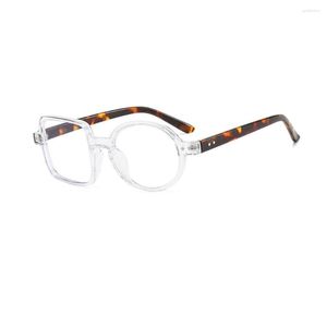 Óculos de sol novidade engraçado óculos de baile personalizado quadrado círculo cor correspondência óculos quadro hip hop moda plana espelho eyewear