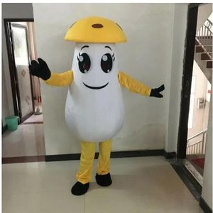 Halloween Mushroom Mascot Costume Top Quality Cartoon Fruit Anime theme character Carnival Unisex Adults Size Christmas Birthday Party Outdoor Outfit Suit