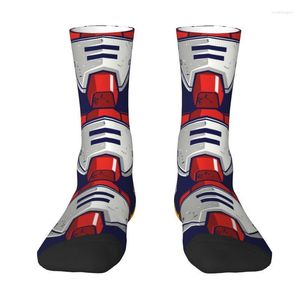 Men's Socks Cool RX-78 Mobile Suit Gundams Men Women Warm 3D Printed Japan Mecha Anime Basketball Sports