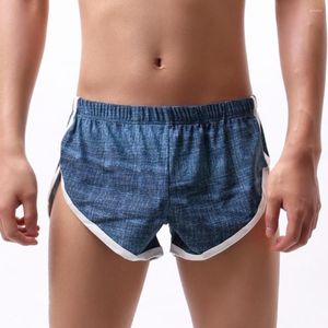 Underpants Men Underwear Boxer Printed Bikini Trunks Lightweight Loose Elasticity Breath Lingerie All Seasons Shorts Briefs