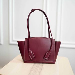 مصمم الكتف BVS Women Botteg Vene Bags Bordeaux Wine Red X